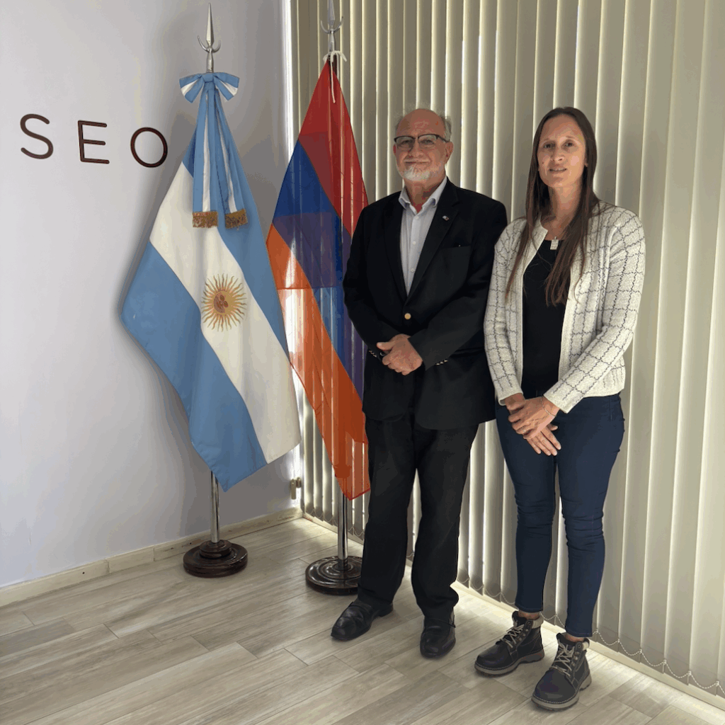 ISEO recibió la visita del cónsul de Armenia en Córdoba