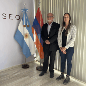 ISEO recibió la visita del cónsul de Armenia en Córdoba