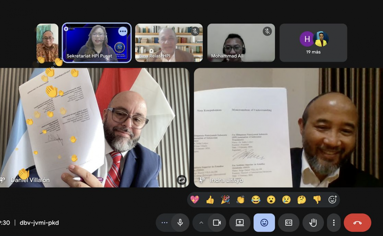 ISEO firma acuerdo de cooperación académica y profesional con HPI